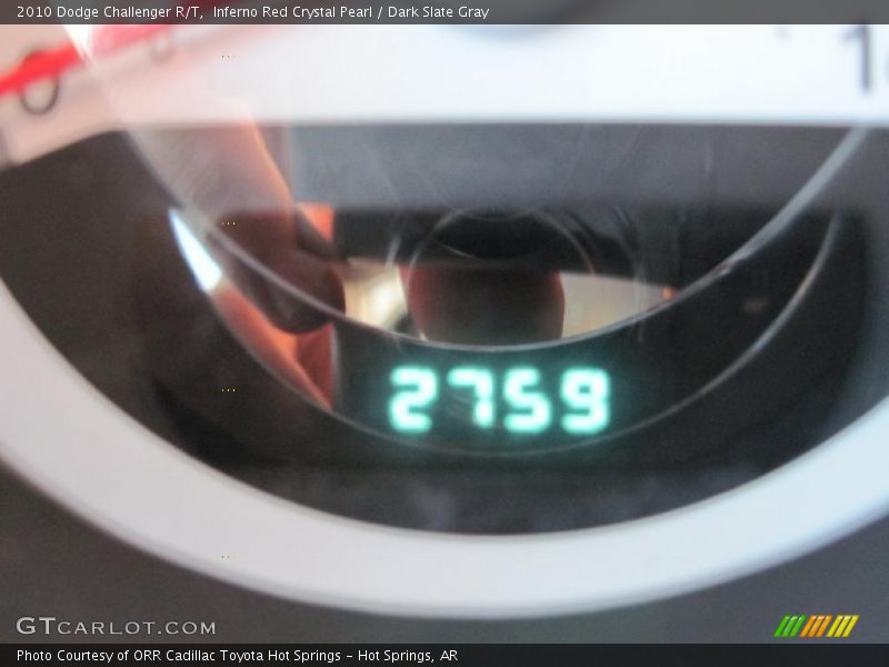 Inferno Red Crystal Pearl / Dark Slate Gray 2010 Dodge Challenger R/T
