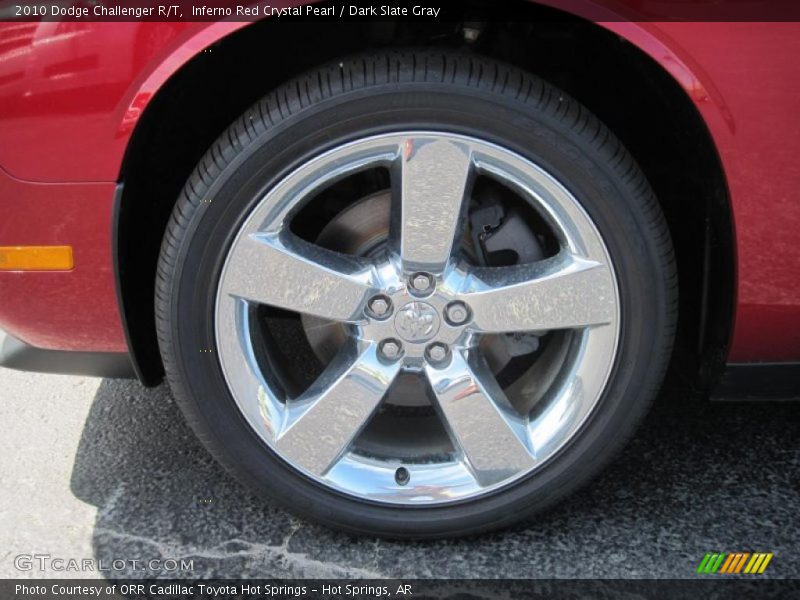 Inferno Red Crystal Pearl / Dark Slate Gray 2010 Dodge Challenger R/T