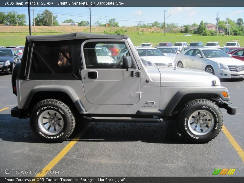 Bright Silver Metallic / Dark Slate Gray 2005 Jeep Wrangler SE 4x4