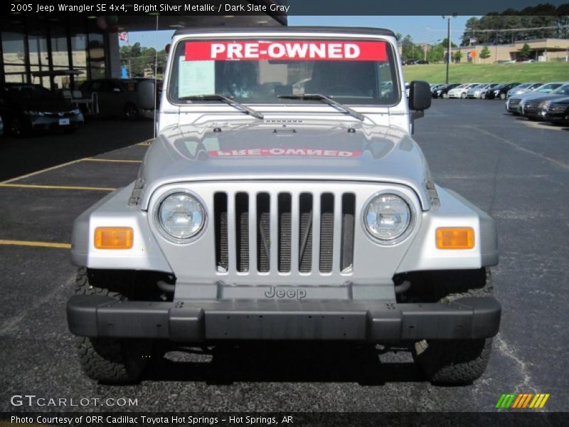 Bright Silver Metallic / Dark Slate Gray 2005 Jeep Wrangler SE 4x4
