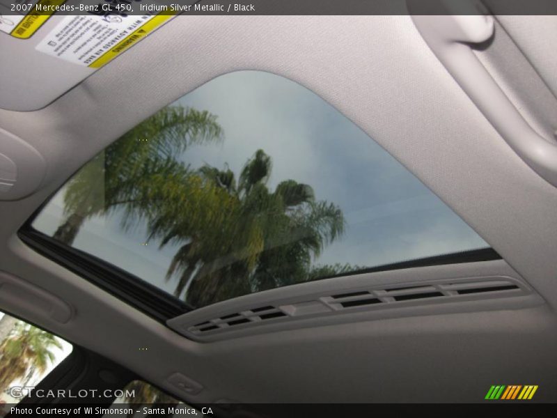 Iridium Silver Metallic / Black 2007 Mercedes-Benz GL 450