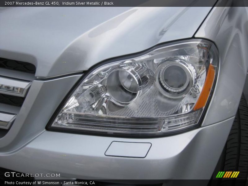 Iridium Silver Metallic / Black 2007 Mercedes-Benz GL 450