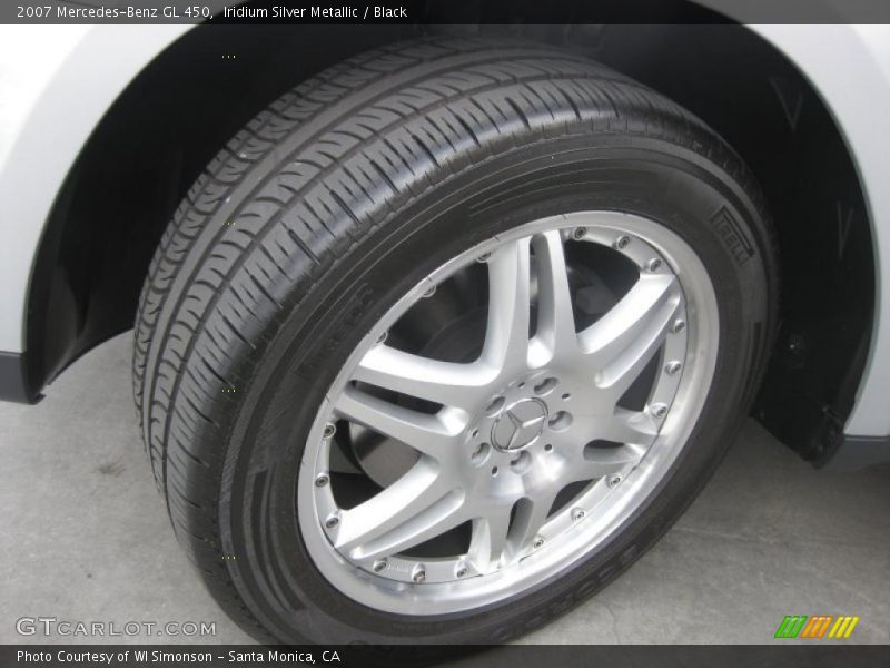 Iridium Silver Metallic / Black 2007 Mercedes-Benz GL 450