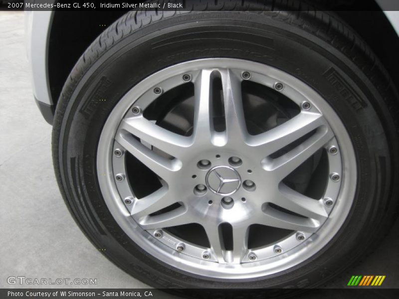 Iridium Silver Metallic / Black 2007 Mercedes-Benz GL 450