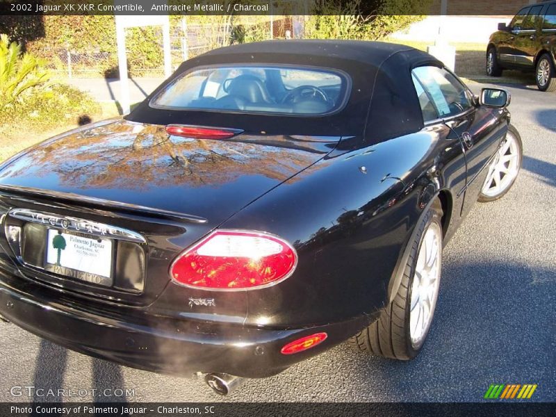 Anthracite Metallic / Charcoal 2002 Jaguar XK XKR Convertible