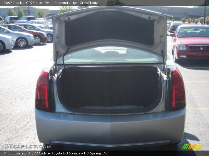 White Diamond / Light Gray/Ebony 2007 Cadillac CTS Sedan