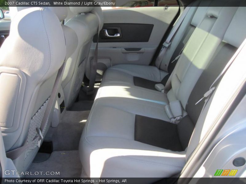 White Diamond / Light Gray/Ebony 2007 Cadillac CTS Sedan