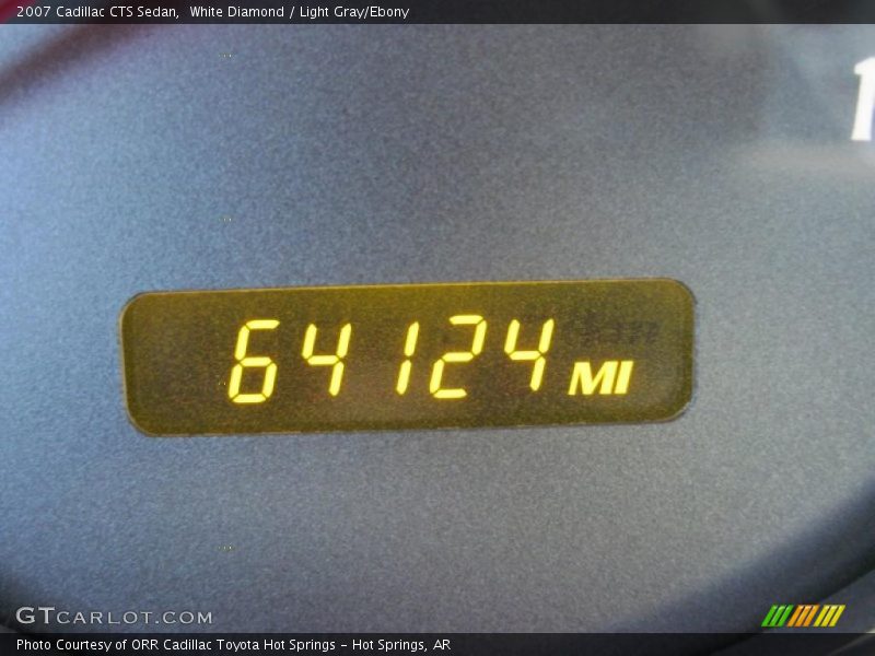 White Diamond / Light Gray/Ebony 2007 Cadillac CTS Sedan