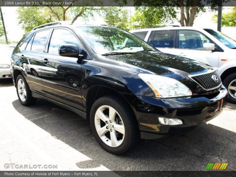 Black Onyx / Ivory 2004 Lexus RX 330
