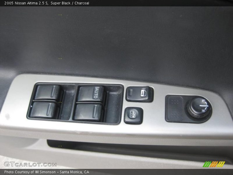 Super Black / Charcoal 2005 Nissan Altima 2.5 S