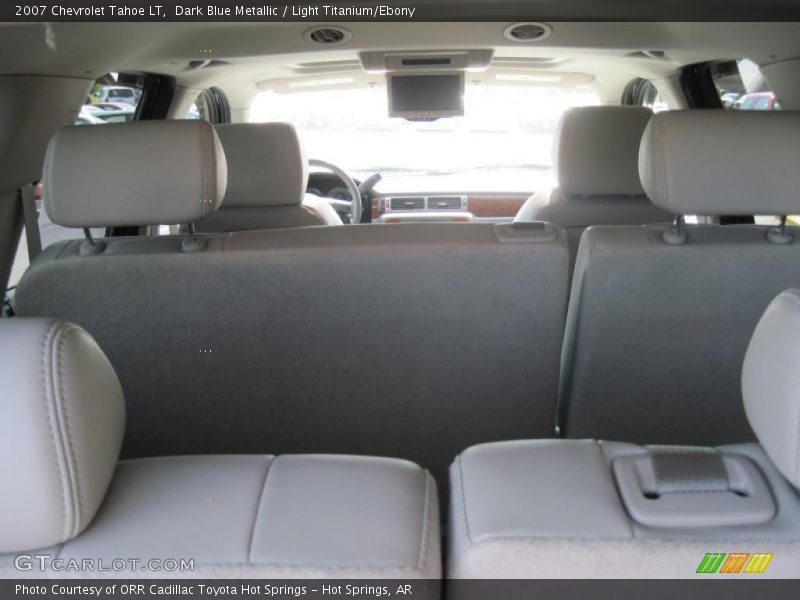 Dark Blue Metallic / Light Titanium/Ebony 2007 Chevrolet Tahoe LT