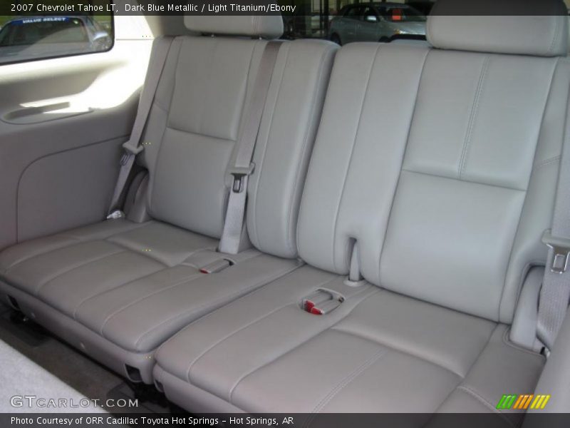 Dark Blue Metallic / Light Titanium/Ebony 2007 Chevrolet Tahoe LT