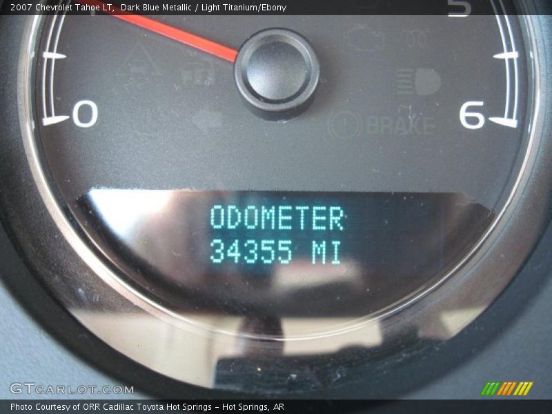Dark Blue Metallic / Light Titanium/Ebony 2007 Chevrolet Tahoe LT