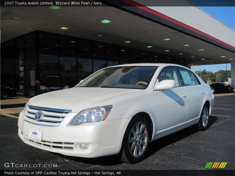 Blizzard White Pearl / Ivory 2007 Toyota Avalon Limited