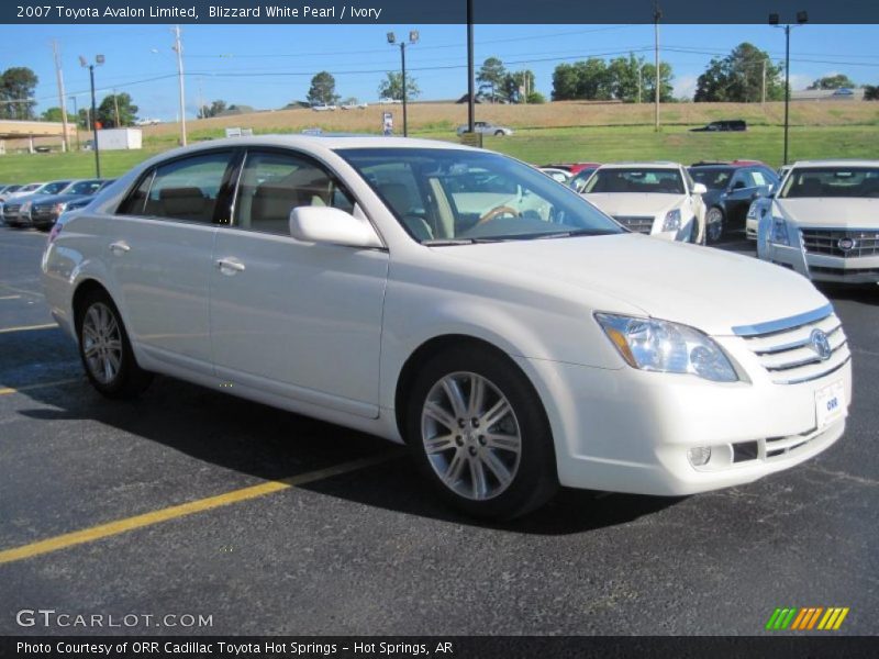 Blizzard White Pearl / Ivory 2007 Toyota Avalon Limited