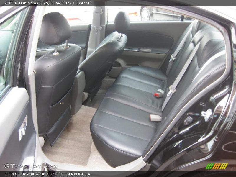 Super Black / Charcoal 2005 Nissan Altima 2.5 S