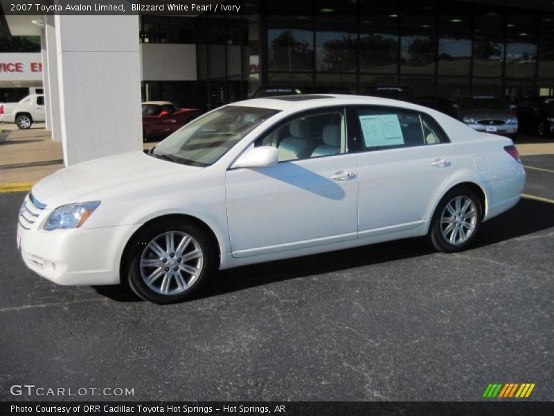 Blizzard White Pearl / Ivory 2007 Toyota Avalon Limited