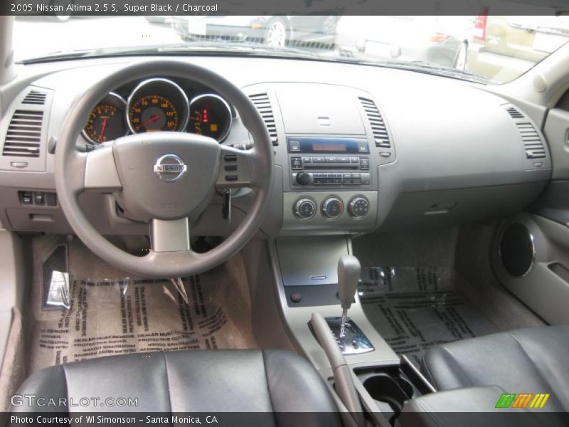 Super Black / Charcoal 2005 Nissan Altima 2.5 S