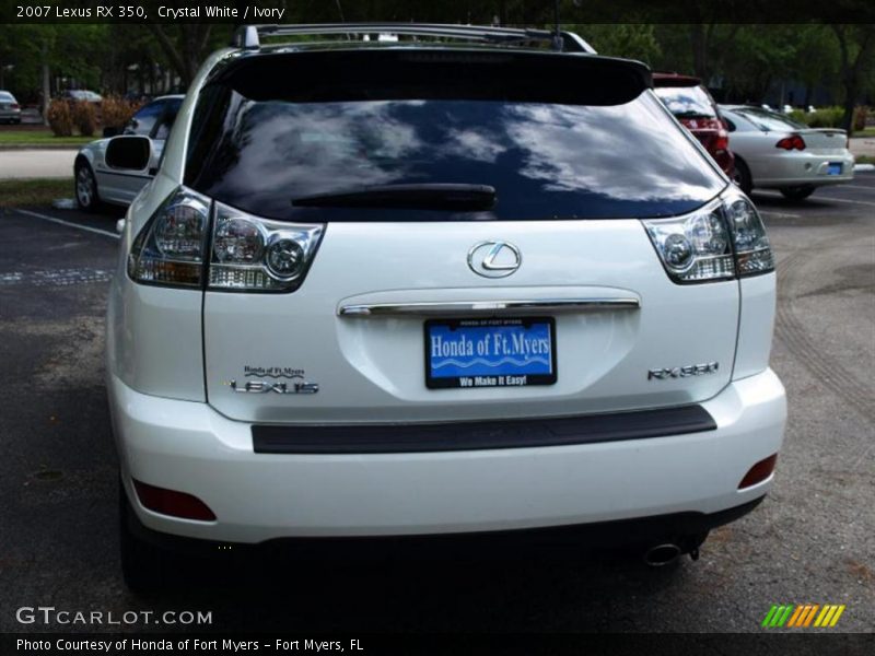 Crystal White / Ivory 2007 Lexus RX 350