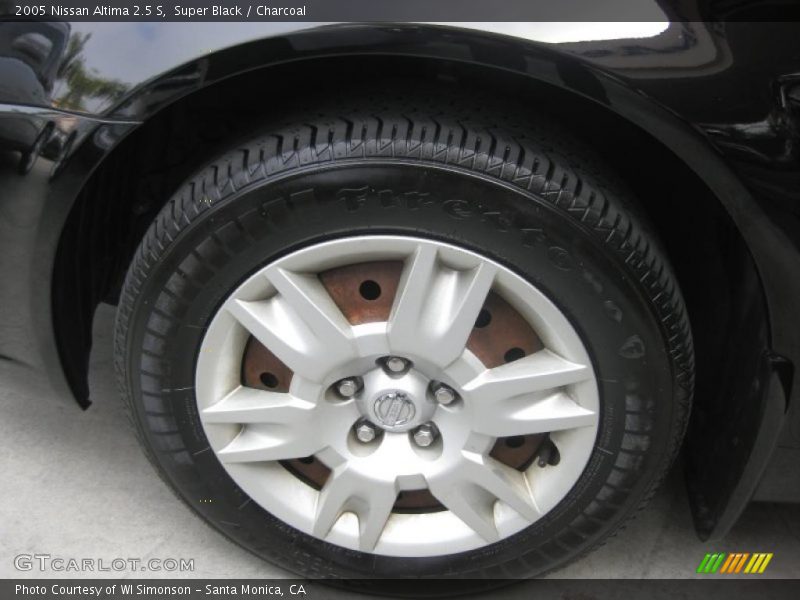 Super Black / Charcoal 2005 Nissan Altima 2.5 S