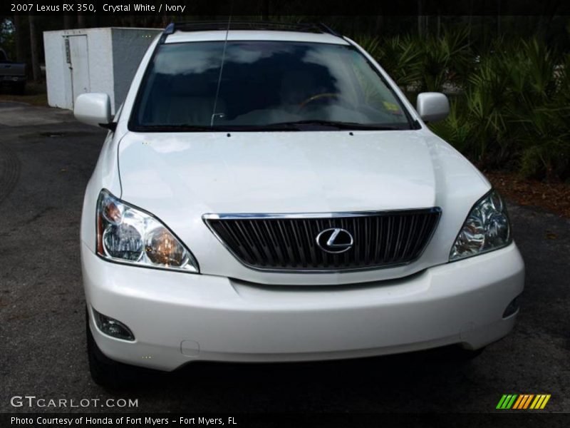 Crystal White / Ivory 2007 Lexus RX 350