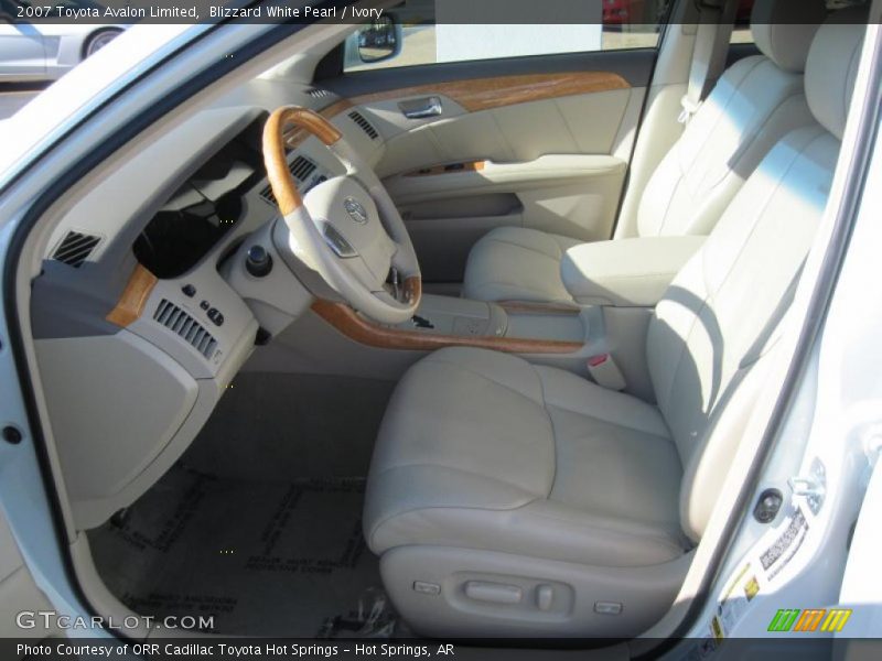 Blizzard White Pearl / Ivory 2007 Toyota Avalon Limited