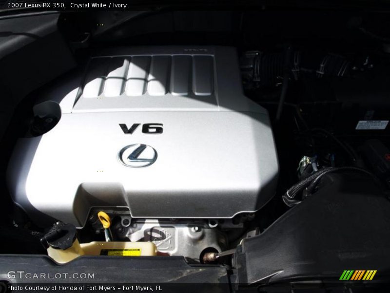 Crystal White / Ivory 2007 Lexus RX 350