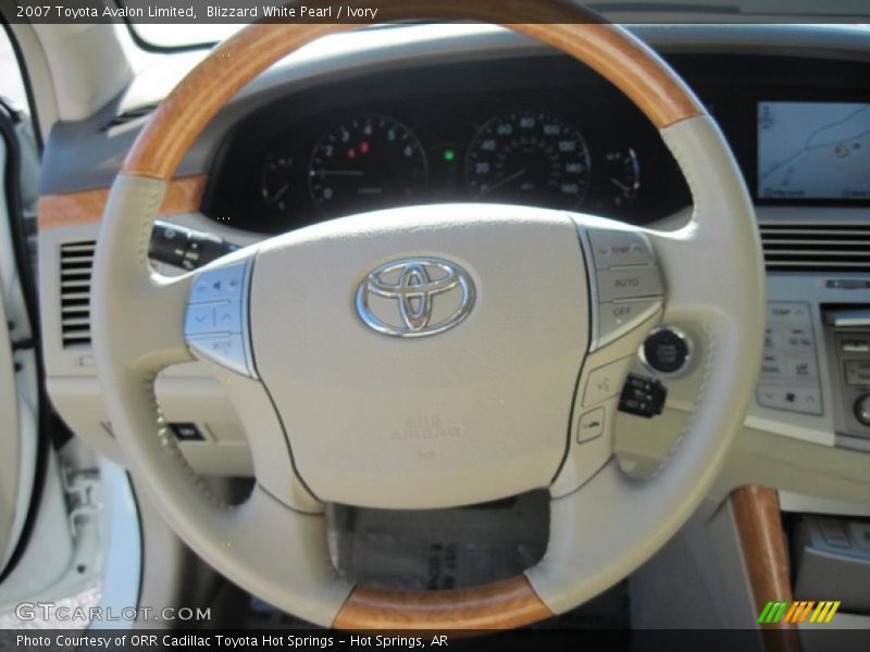 Blizzard White Pearl / Ivory 2007 Toyota Avalon Limited