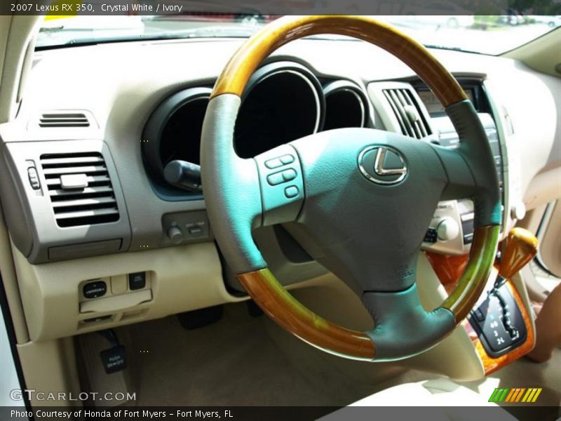 Crystal White / Ivory 2007 Lexus RX 350