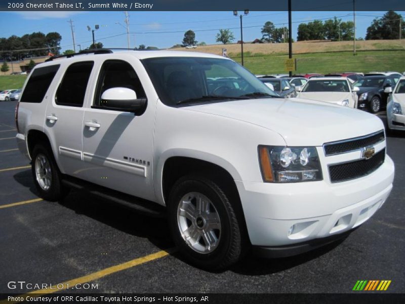 Summit White / Ebony 2009 Chevrolet Tahoe LT