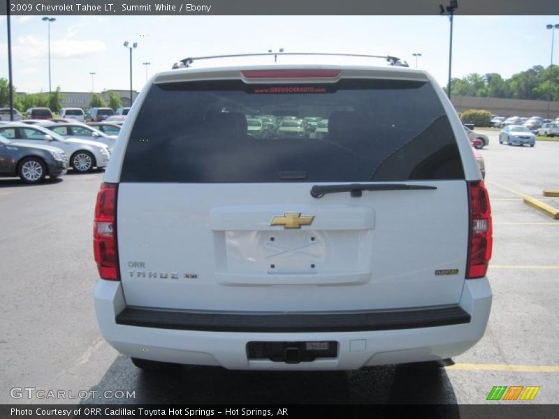 Summit White / Ebony 2009 Chevrolet Tahoe LT