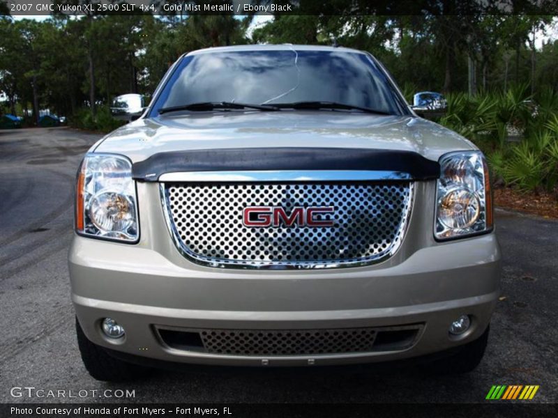 Gold Mist Metallic / Ebony Black 2007 GMC Yukon XL 2500 SLT 4x4