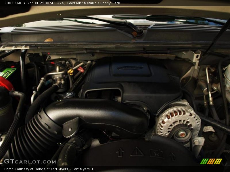 Gold Mist Metallic / Ebony Black 2007 GMC Yukon XL 2500 SLT 4x4