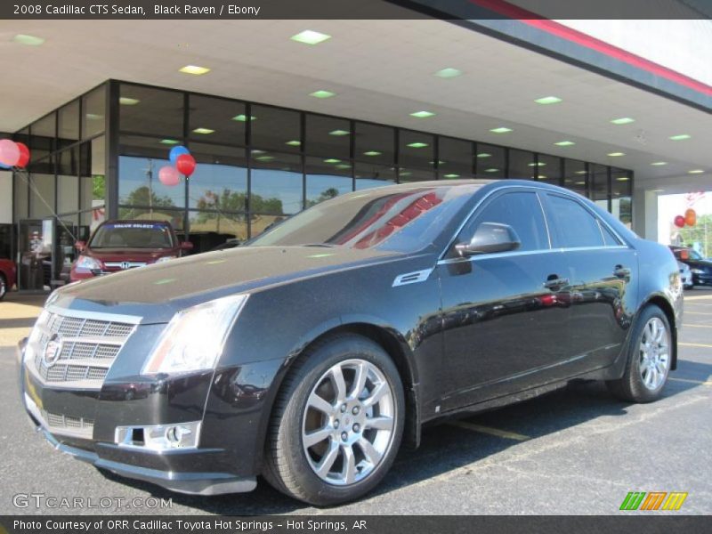 Black Raven / Ebony 2008 Cadillac CTS Sedan