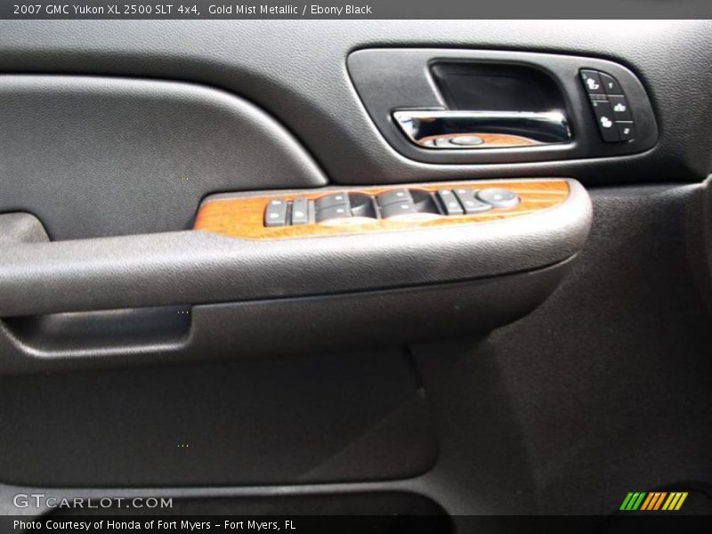 Gold Mist Metallic / Ebony Black 2007 GMC Yukon XL 2500 SLT 4x4
