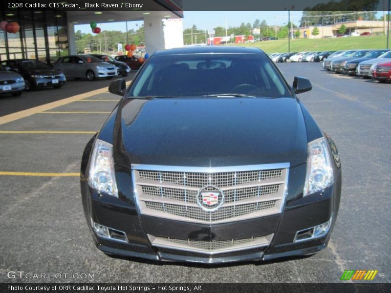 Black Raven / Ebony 2008 Cadillac CTS Sedan