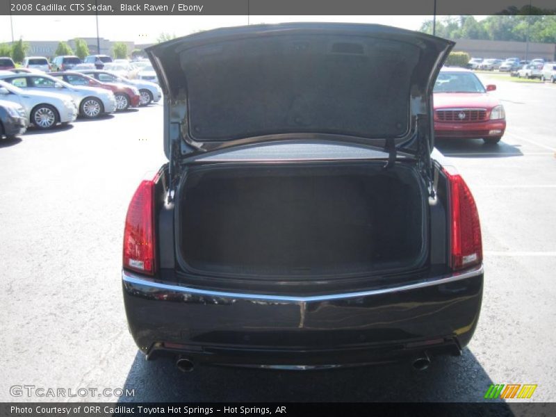 Black Raven / Ebony 2008 Cadillac CTS Sedan