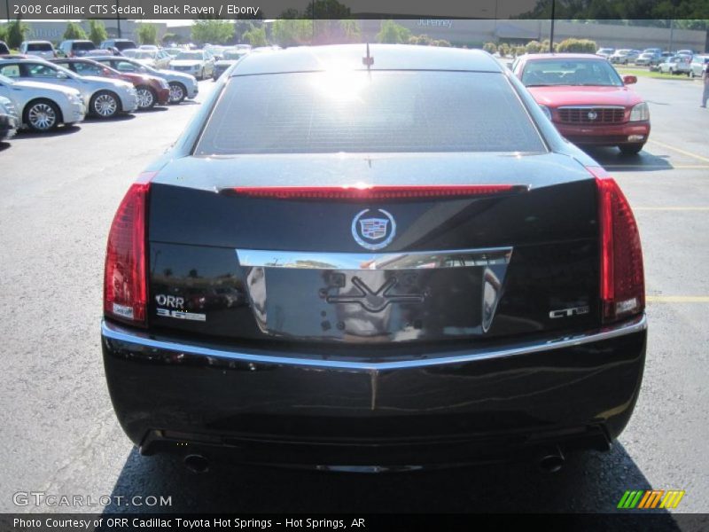 Black Raven / Ebony 2008 Cadillac CTS Sedan