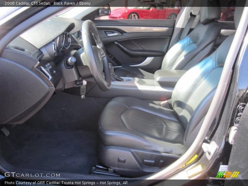 Black Raven / Ebony 2008 Cadillac CTS Sedan