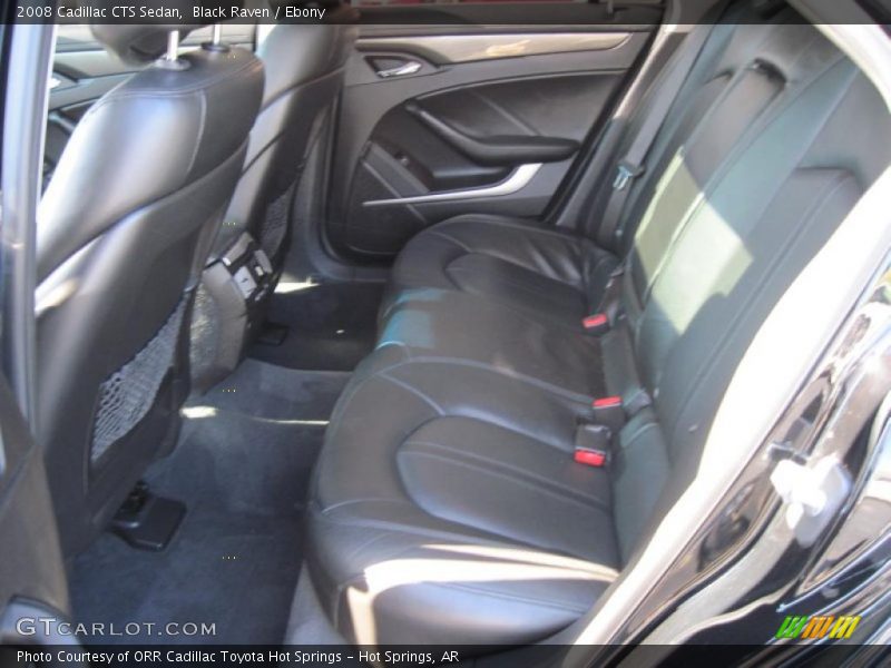 Black Raven / Ebony 2008 Cadillac CTS Sedan