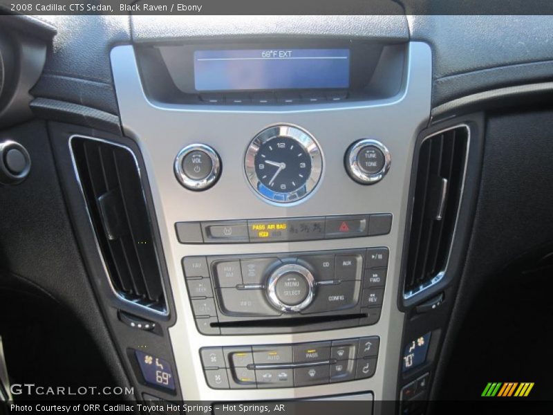 Black Raven / Ebony 2008 Cadillac CTS Sedan