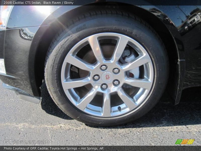Black Raven / Ebony 2008 Cadillac CTS Sedan