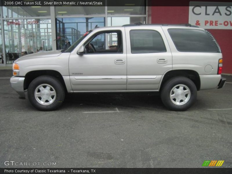 Silver Birch Metallic / Neutral/Shale 2006 GMC Yukon SLE