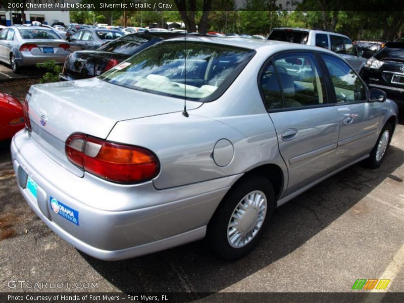 Silvermist Metallic / Gray 2000 Chevrolet Malibu Sedan