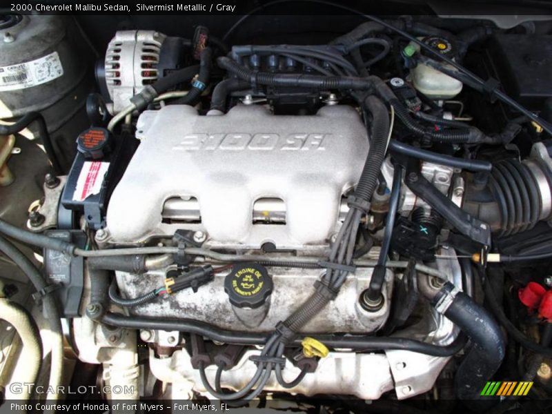 Silvermist Metallic / Gray 2000 Chevrolet Malibu Sedan