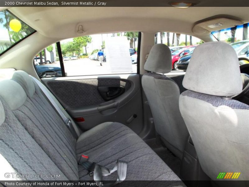Silvermist Metallic / Gray 2000 Chevrolet Malibu Sedan