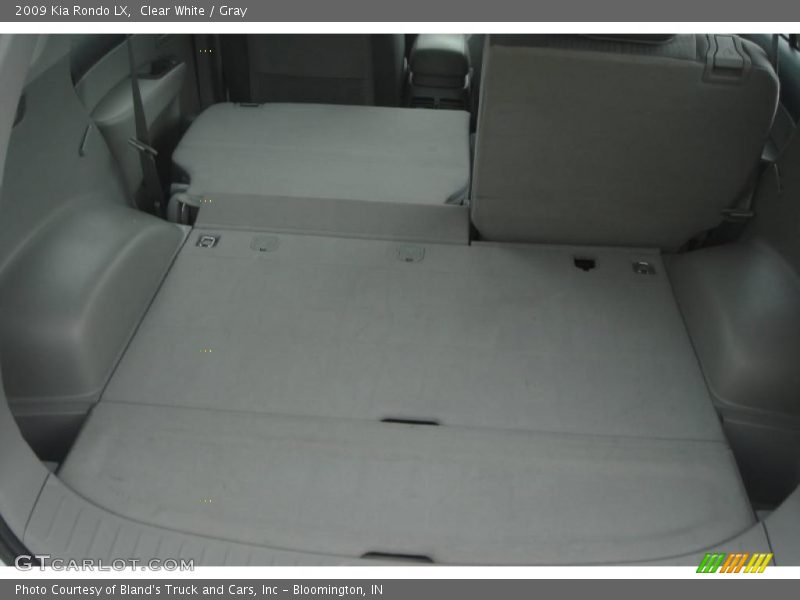 Clear White / Gray 2009 Kia Rondo LX
