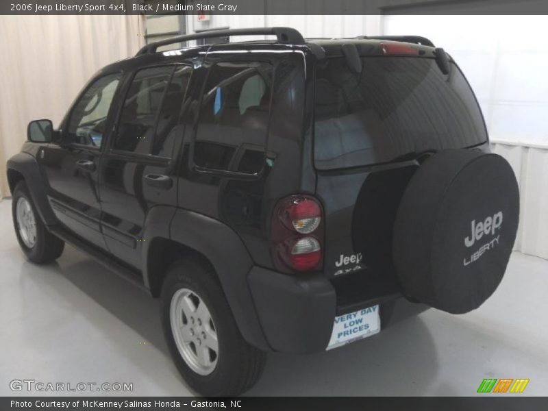 Black / Medium Slate Gray 2006 Jeep Liberty Sport 4x4