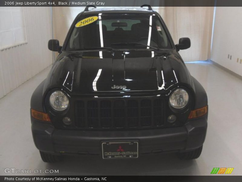 Black / Medium Slate Gray 2006 Jeep Liberty Sport 4x4