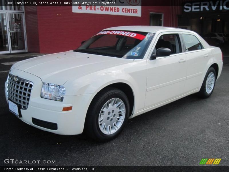 Stone White / Dark Slate Gray/Light Graystone 2006 Chrysler 300